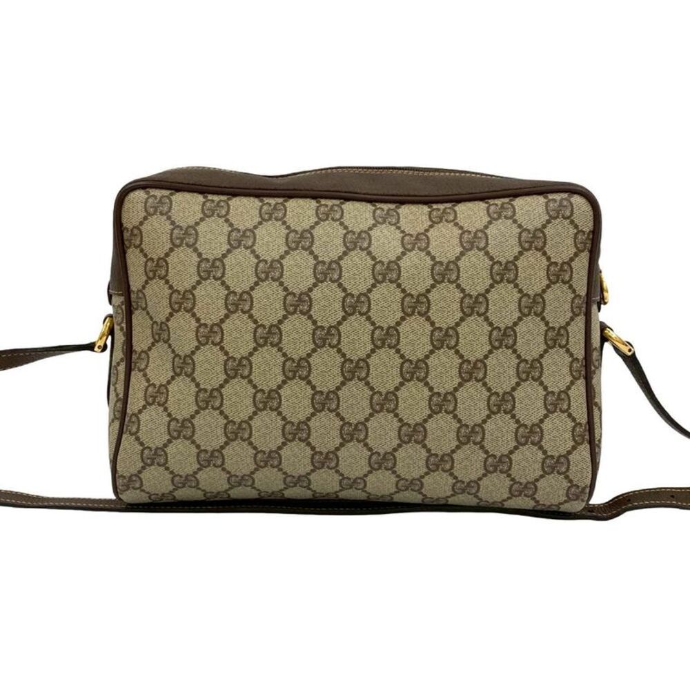 Gucci Old Gucci GG Logo PVC Leather Shoulder Bag - Picture 5 of 10
